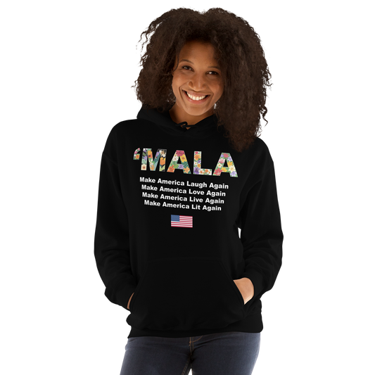 'MALA African Floral Hoodie